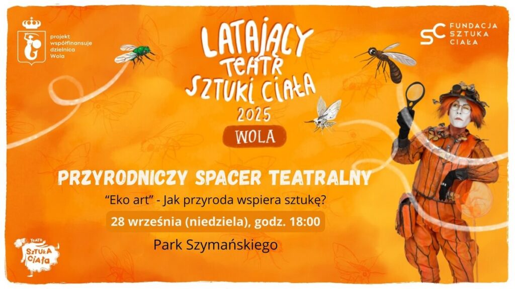Przyrodniczy spacer teatralny - wydarzenia dla dzieci Warszawa