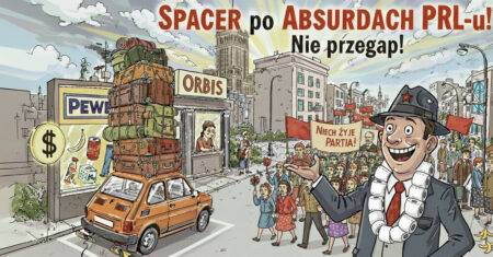 Spacer z przewodnikiem po absurdach PRL-u - wydarzenia Warszawa