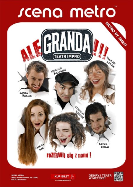 Spektakl Ale Granda! w Scena Metro - wydarzenia Warszawa