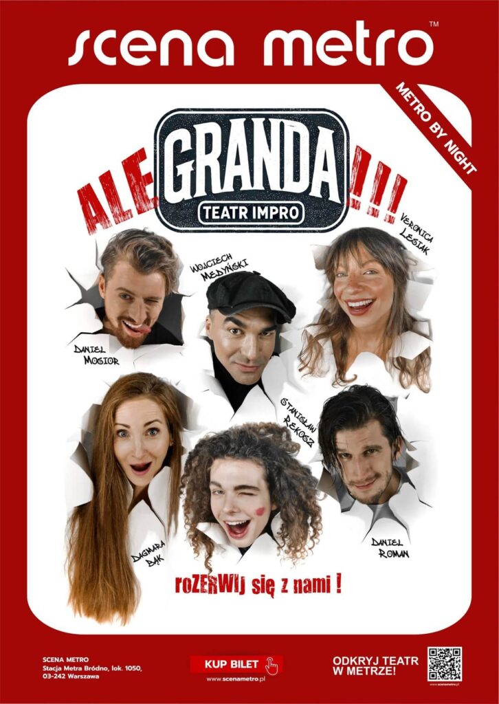 Spektakl Ale Granda! w Scena Metro - wydarzenia Warszawa