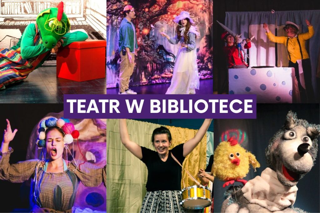 Teatr dla dzieci w Bibliotece na Mokotowie WRZESIEŃ 2025 - wydarzenia Warszawa