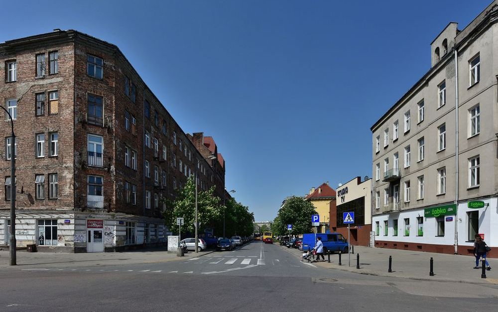 Ulica Inżynierska przy Stalowej, Warszawa Praga-Północ