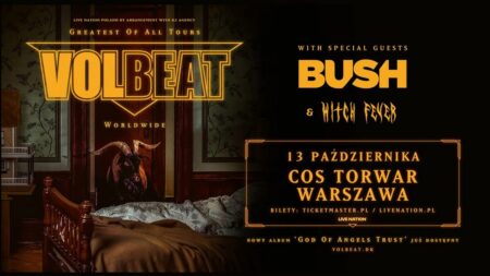 Volbeat w Polsce - koncert Warszawa - wydarzenia