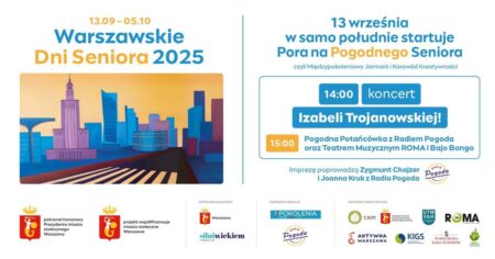 Warszawskie Dni Seniora 2025 - wydarzenia Warszawa