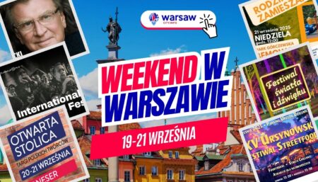 Weekend w Warszawie 19-21 września 2025 - wydarzenia