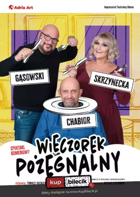 Wieczorek pożegnalny - spektakl - wydarzenia Warszawa