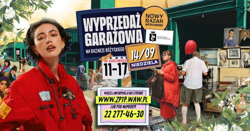Wyprzedaż Garażowa na Bazarze Różyckiego - wydarzenia Warszawa