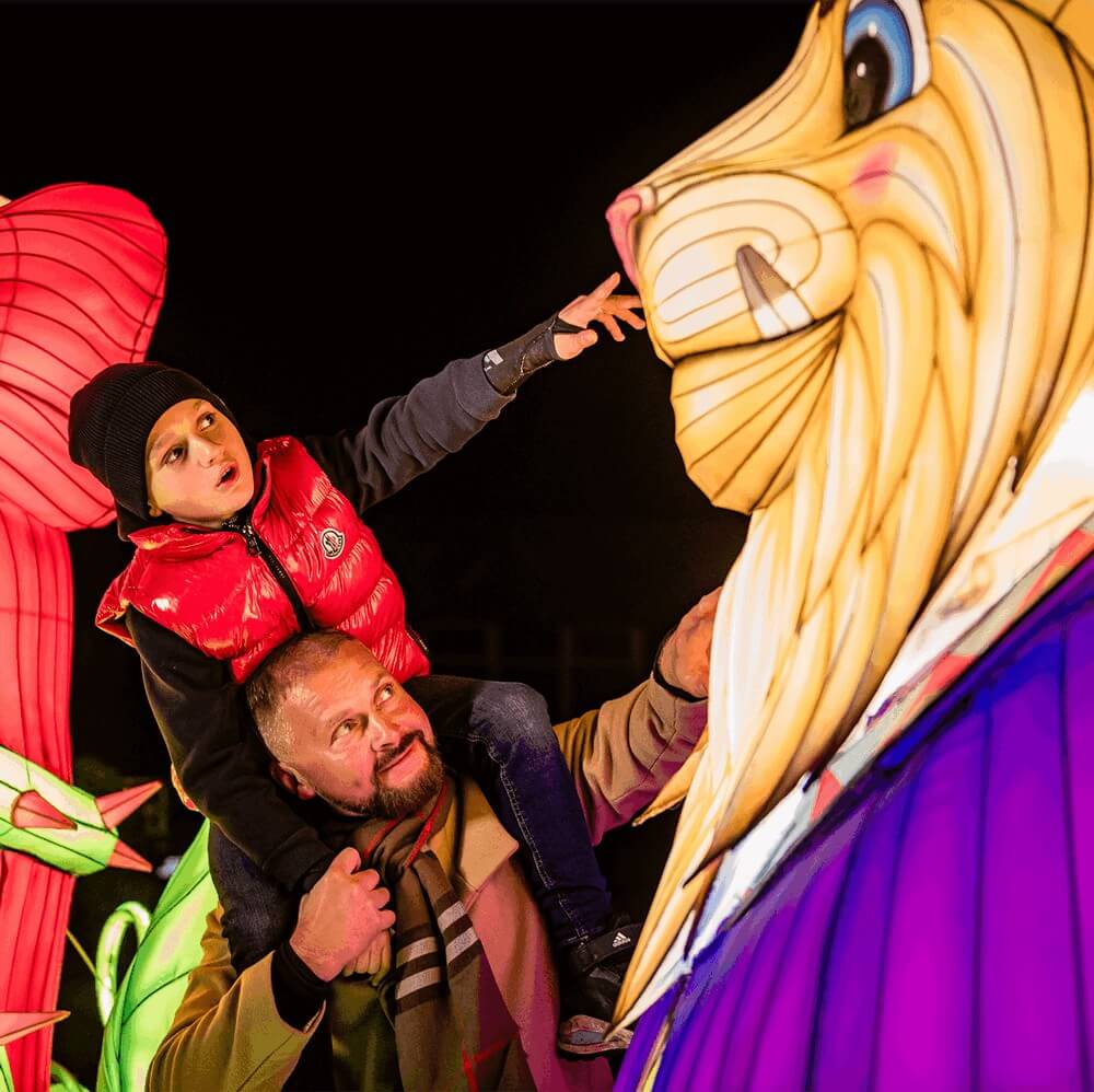 Garden of Lights – Warszawa - Piękna i Bestia