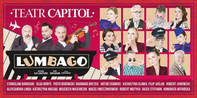 Komedia odlotowa, czyli lumbago - wydarzenia Warszawa