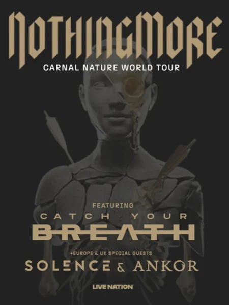 Koncert Nothing More - wydarzenia Warszawa