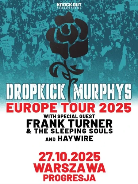 Koncert Warszawa Dropkick Murphys - wydarzenia