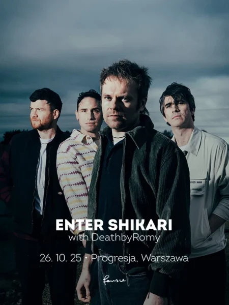 Koncert Warszawa Enter Shikari - wydarzenia