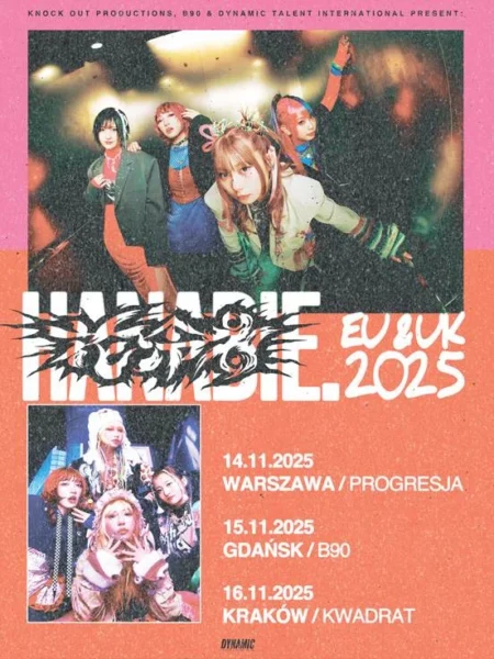 Koncert Warszawa Hanabie - wydarzenia