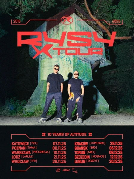 Koncert Warszawa Rysy X Tour - 10 Years of Altitude - wydarzenia