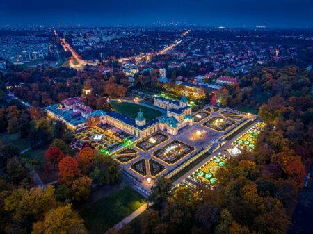 Królewski Ogród Światła 2025-2026 w Wilanowie - wydarzenia Warszawa