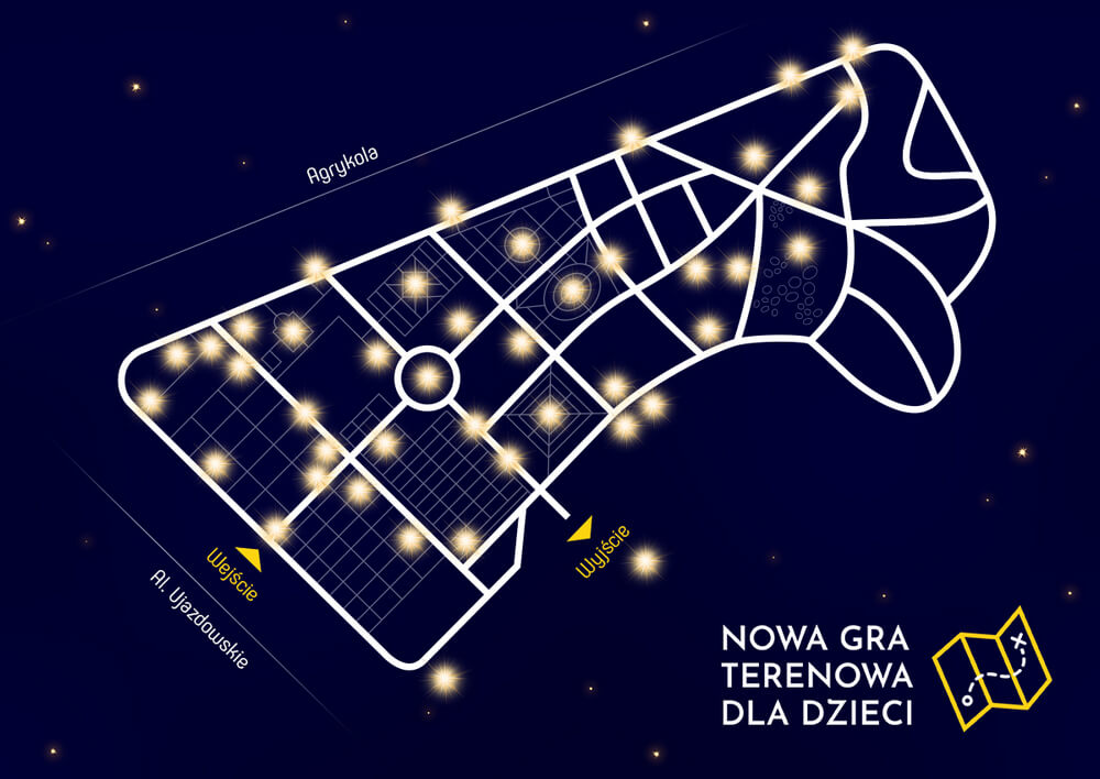 Magiczny Botaniczny - mapa wystawy