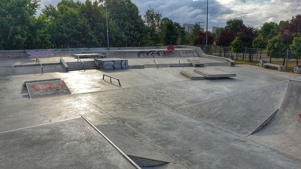 Największy skatepark w Warszawie - Białołęka