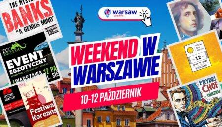 Wydarzenia w Warszawie w ten weekend 10-12 października 2025 ⭐️ TOP imprezy, koncerty, wystawy Wydarzenia Warszawa ten weekend 10-12 październik 2025 - koncerty, imprezy, targi, wystawy