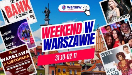 Wydarzenia w Warszawie w ten weekend 31.10-02.11 2025 ⭐️ TOP imprezy, koncerty, wystawy Wydarzenia Warszawa - weekend 31.10- 02.11.2025