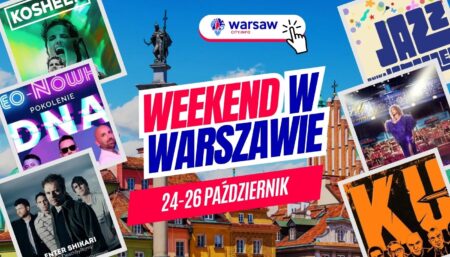 Wydarzenia w Warszawie w ten weekend 24-26 października 2025