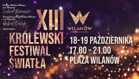 XIII Królewski Festiwal Światła - wydarzenia Warszawa