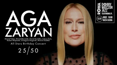Dobry Wieczór Jazz: Aga Zaryan – All Stars Birthday Concert 25/50