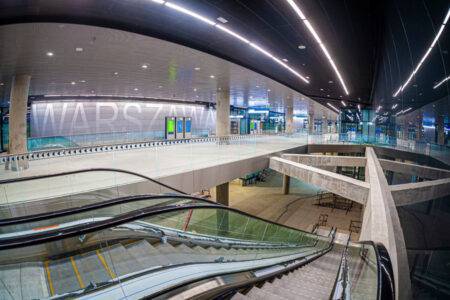 Nowe przejście pod Dworcem Warszawa Zachodnia już otwarte Antresola przystanku tramwajowego na Dworcu Zachodnim, fot. Tramwaje Warszawskie