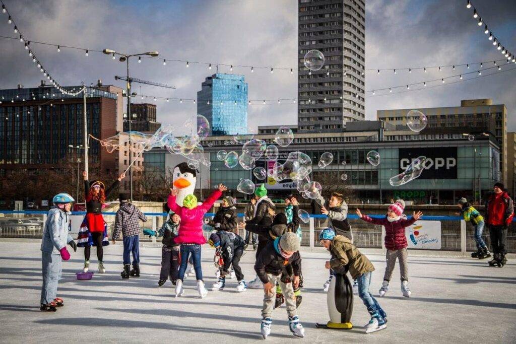 Zima w mieście 2026 Warszawa, fot. UM Warszawa