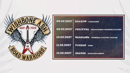 Wishbone Ash – Road Warriors 2027 Tour
