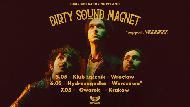 Dirty Sound Magnet w Warszawie – koncert Dirty Sound Magnet - wydarzenia Warszawa