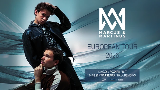 MARCUS & MARTINUS EUROPEAN TOUR 2026