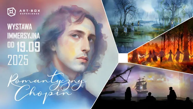 Romantyczny Chopin – Wystawa Immersyjna