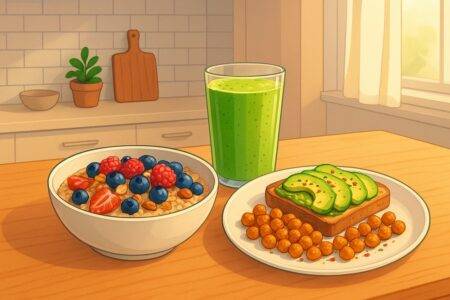 lekkie śniadania vege