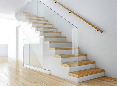 balustrady szklane do nowoczesnych domów