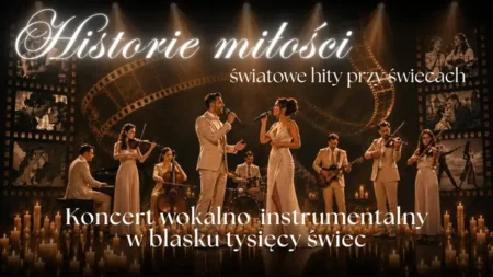 Koncert przy świecach – Historie miłości – światowe hity przy świecach
