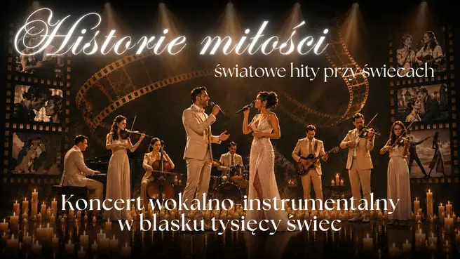 Koncert przy świecach – Historie miłości – światowe hity przy świecach