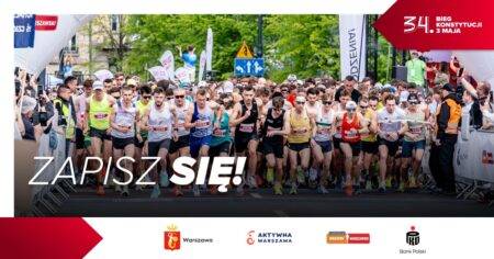Ruszyły zapisy na 34. Bieg Konstytucji 3 Maja w Warszawie 34. Bieg Konstytucji 3 Maja w Warszawie