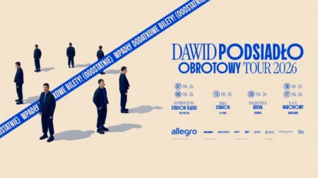 Dawid Podsiadło OBROTOWY TOUR 2026 Warszawa