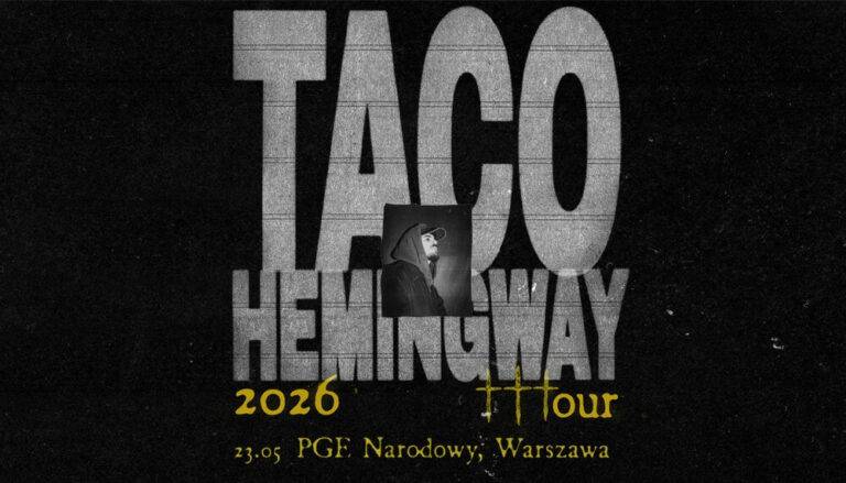 Taco Hemingway 2026 Warszawa