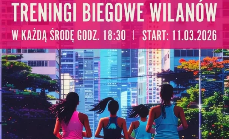 Treningi Biegowe Wilanów 2026 - wydarzenia Warszawa