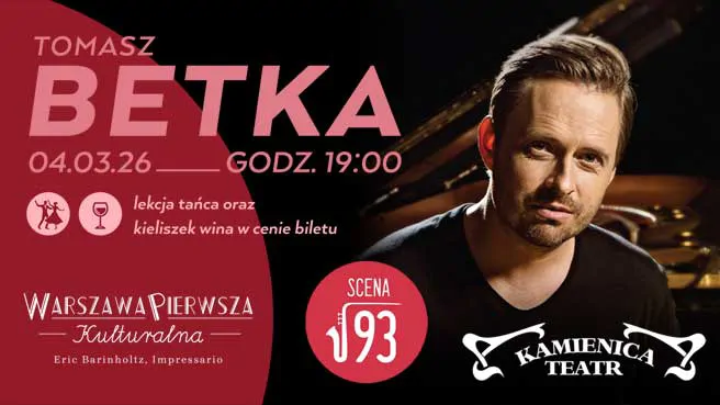 Tomasz Betka – koncert “Świat, w którym żyjemy”