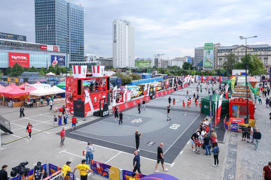 Mistrzostwa Świata w Koszykówce 3x3 | Autor: Szymon Pulcyn | UM Warszawa