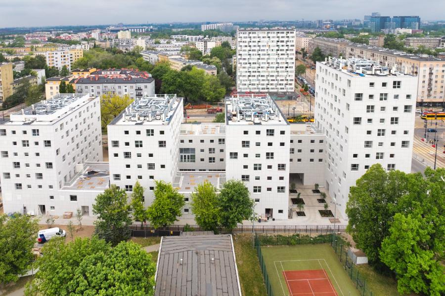Warszawa buduje mieszkania na wynajem. Ponad 4 tysiące nowych lokali TBS powstanie w stolicy TBS Banacha Grójecka_1_fot. Cezary Warś UM Warszawa