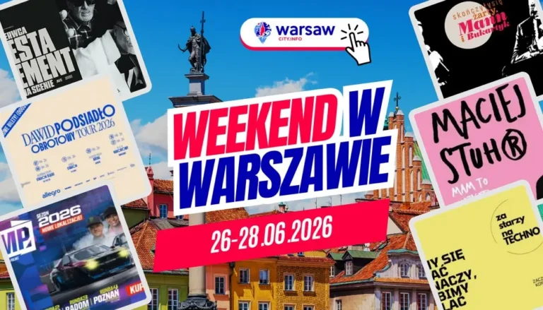 Wydarzenia w Warszawie w ten weekend 26-28 czerwca 2026