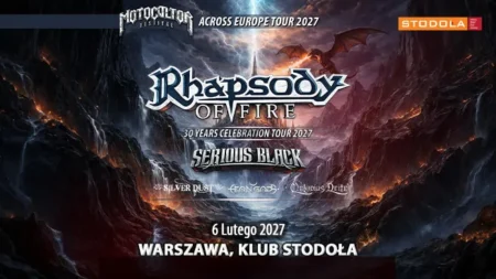 Motocultor Across Europe Tour 2027, Feat. Rhapsody of Fire, Serious Black & supports