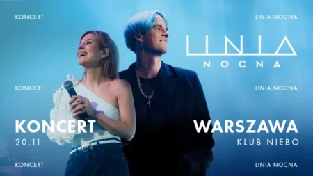 LINIA NOCNA W NIEBIE
