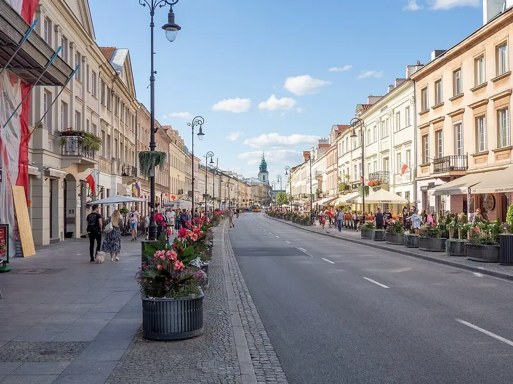 Najpiękniejsze ulice Warszawy - Nowy Świat