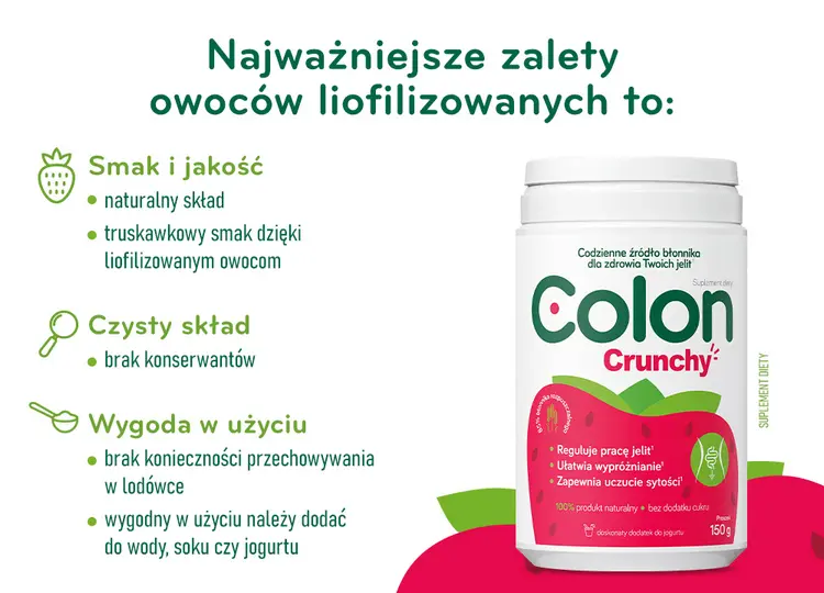 Najważniejsze zalety owoców liofilizowanych