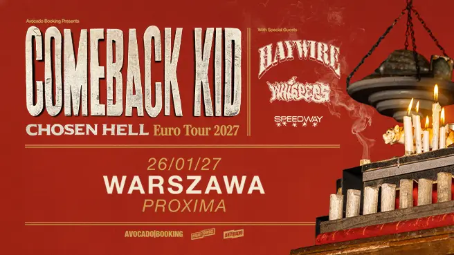 COMEBACK KID – CHOSEN HELL EURO TOUR 2027