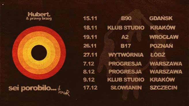 Hubert. & prawy brzeg – sei porobilo … tour